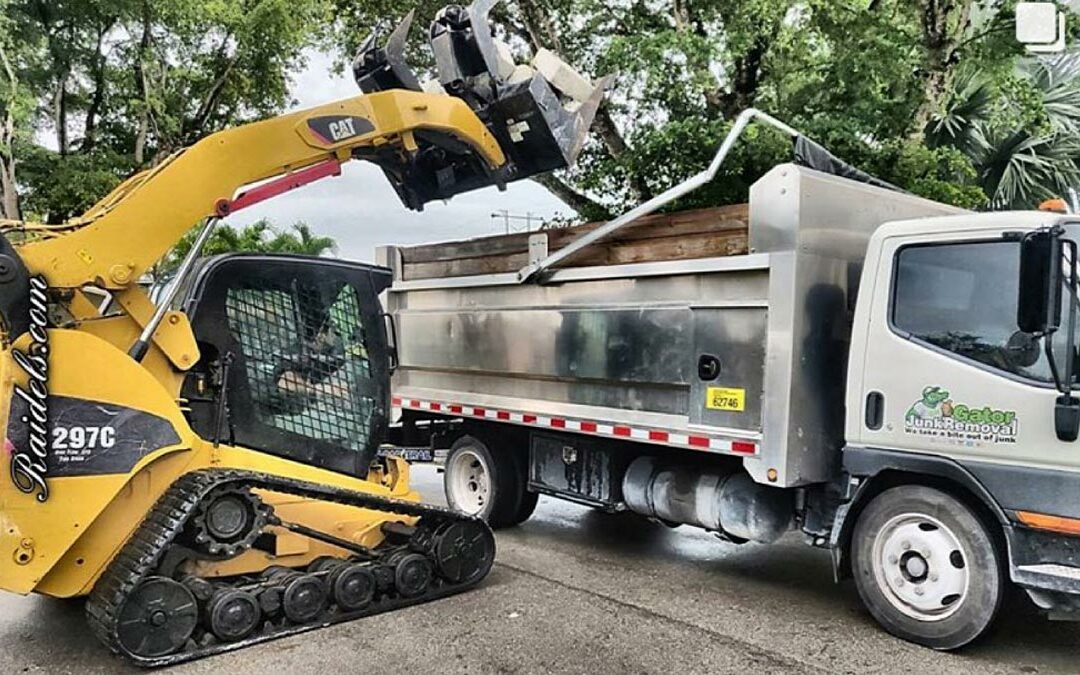 Bobcat and Skid Steer Services by Marciano Landscaping in South Florida